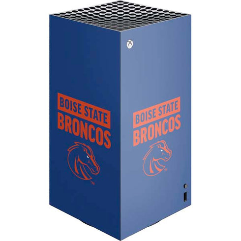 Boise State University Broncos XBox Series X Digital Edition Console Skin